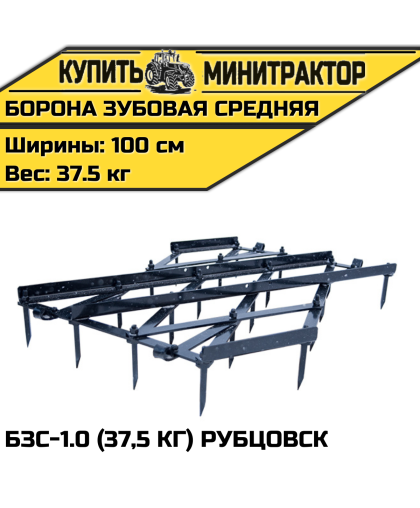 Борона зубовая средняя БЗС-1.0 (37,5 кг) Рубцовск Борона зубовая средняя БЗС-1.0 (37,5 кг) Рубцовск